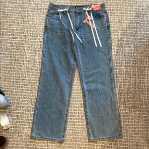 Women’s Baggy Straight Leg Jeans